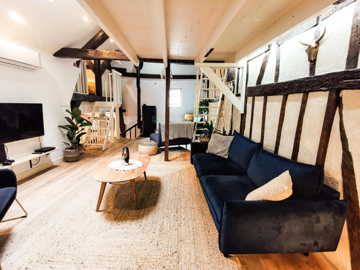 Apartament Loft Atypique Au Calme Avec Cour Privative Bourges Zewnętrze zdjęcie